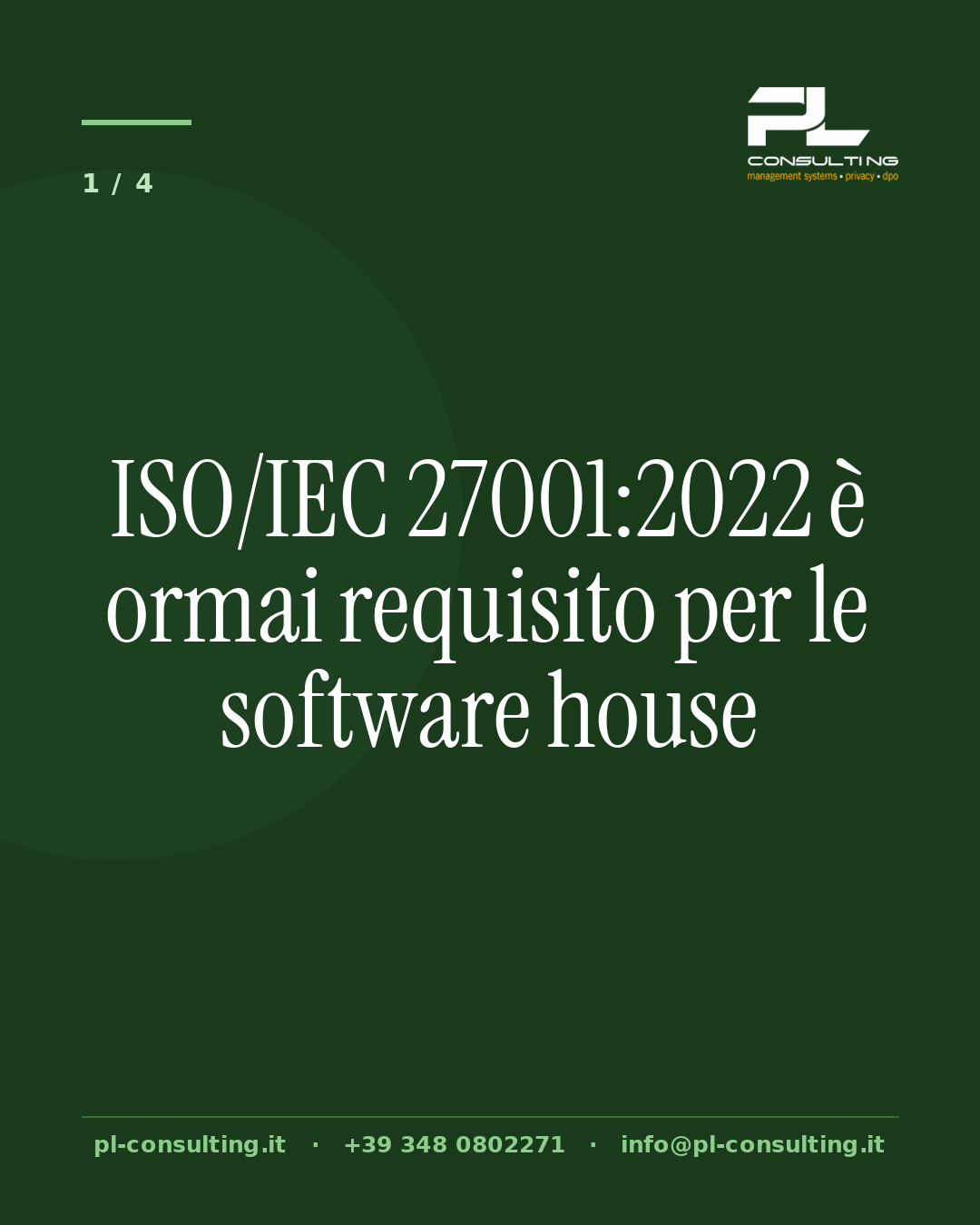 ISO/IEC 27001:2022 è ormai requisito per le software house