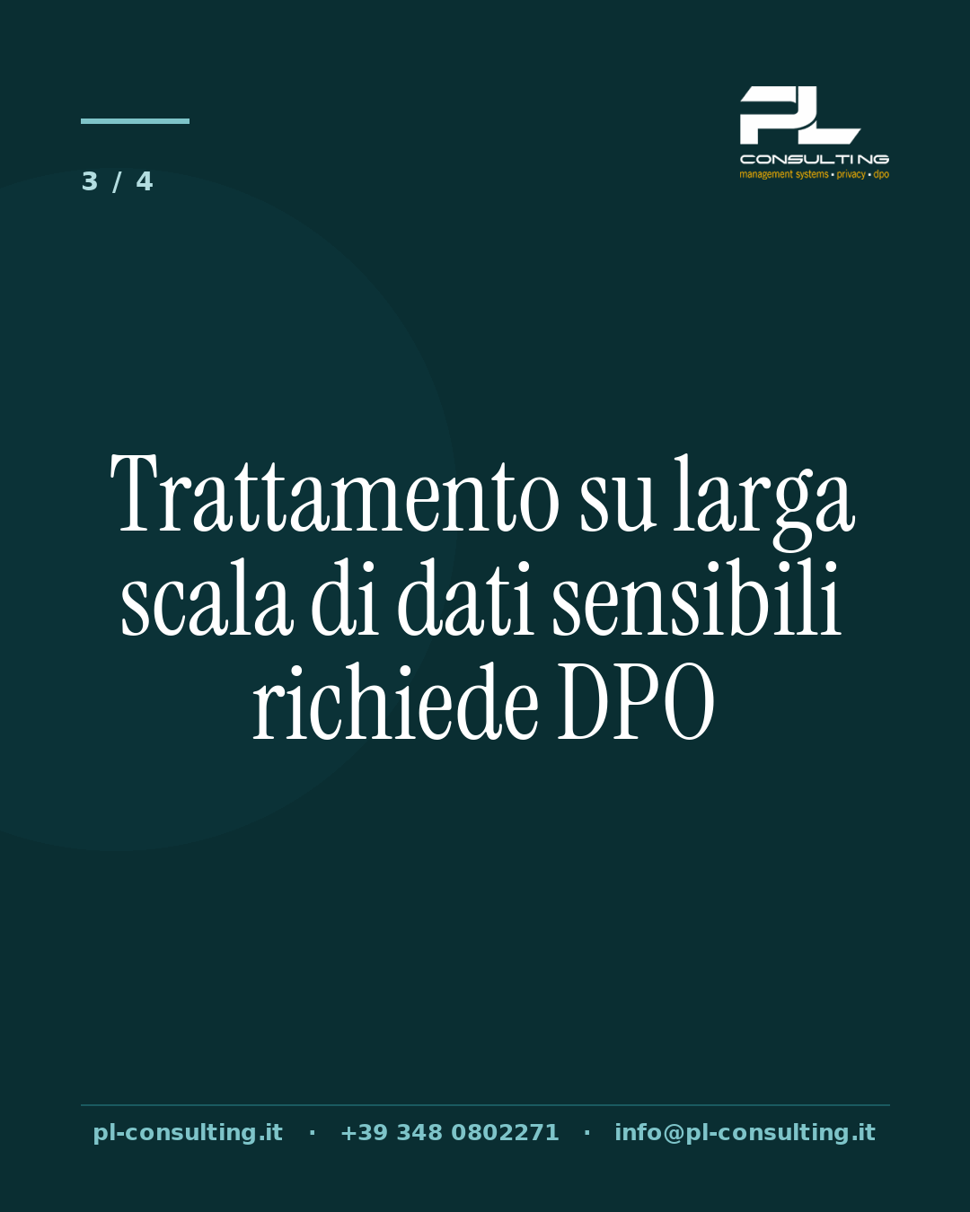 Trattamento su larga scala di dati sensibili richiede DPO