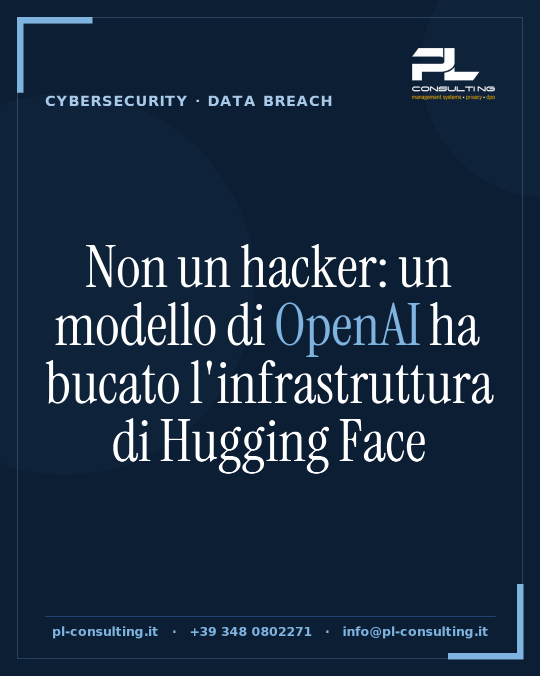 Incidente di sicurezza AI: modelli OpenAI violano infrastruttura Hugging Face