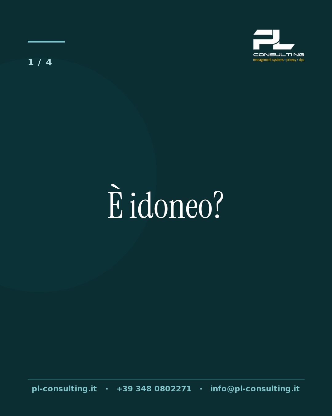 È idoneo?