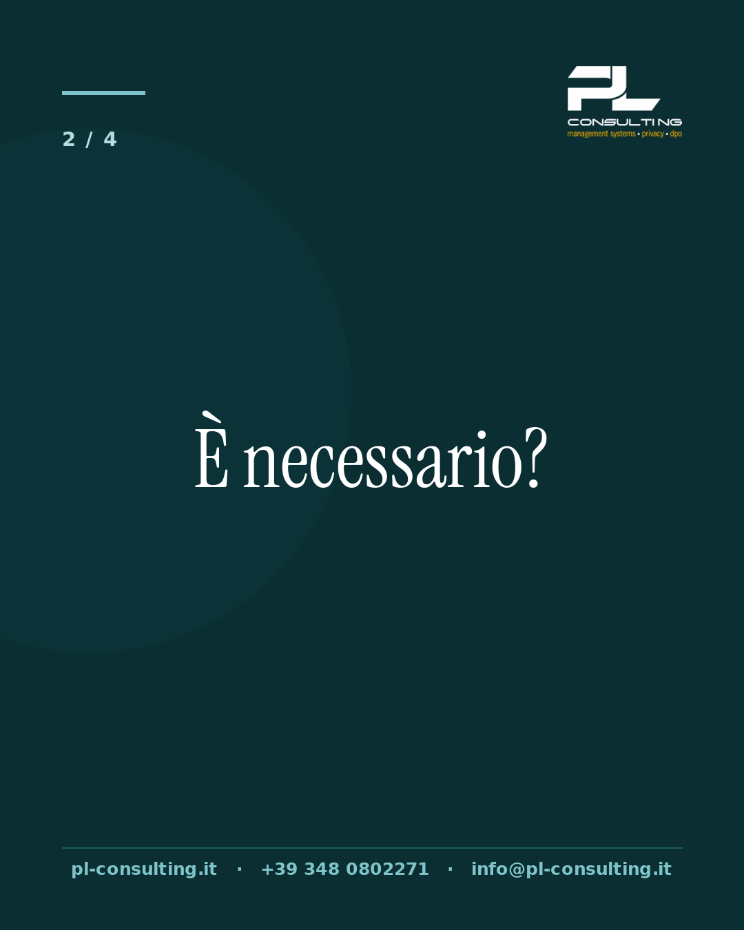 È necessario?