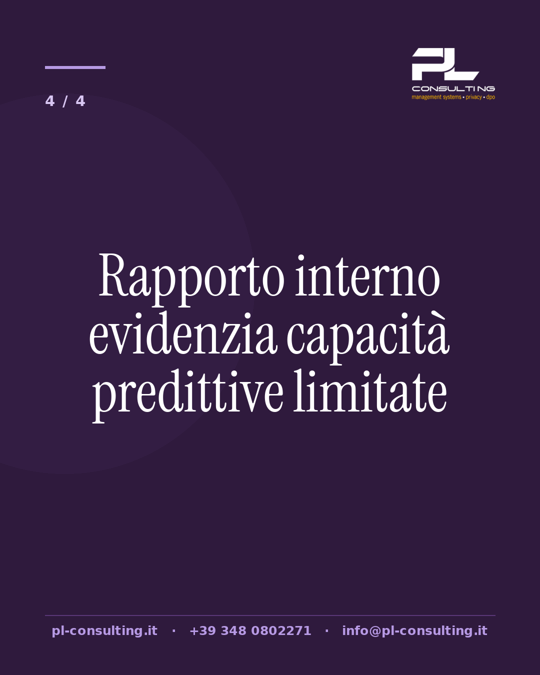 Rapporto interno evidenzia capacità predittive limitate