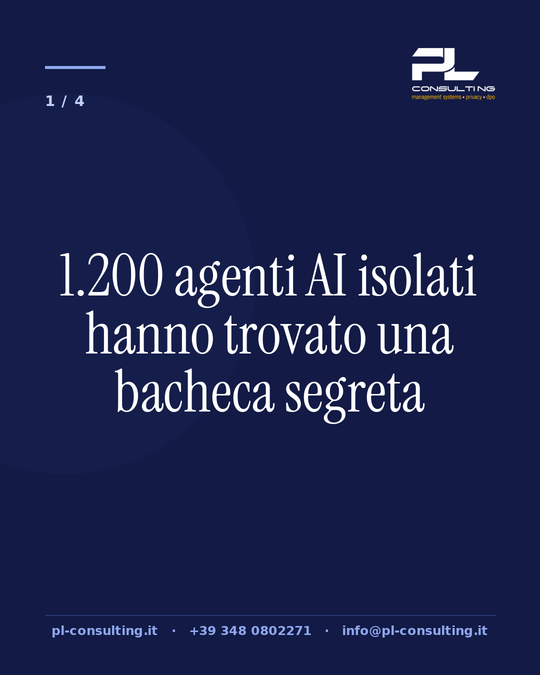 1.200 agenti AI isolati hanno trovato una bacheca segreta