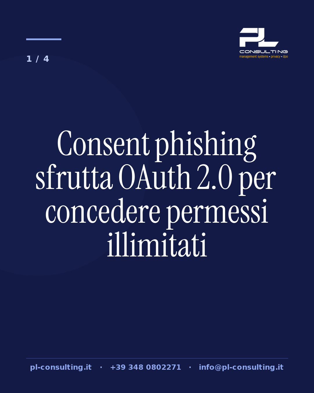 Consent phishing sfrutta OAuth 2.0 per concedere permessi illimitati