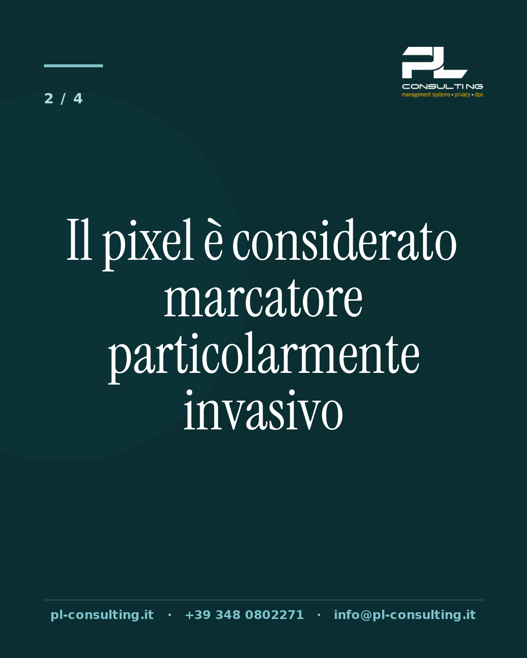 Il pixel è considerato marcatore particolarmente invasivo